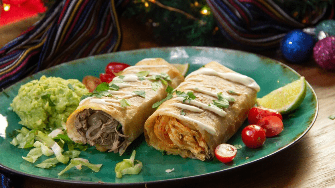 Chimichanga de pollo