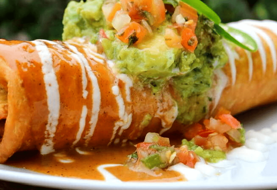 Chimichanga vegetariano